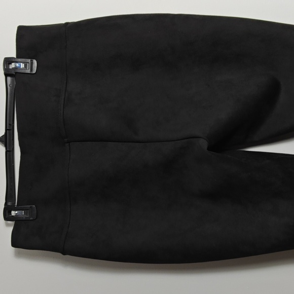ANDREW MARC High Rise Faux Suede Ankle Pant Leggings Size Large - Picture 12 of 16